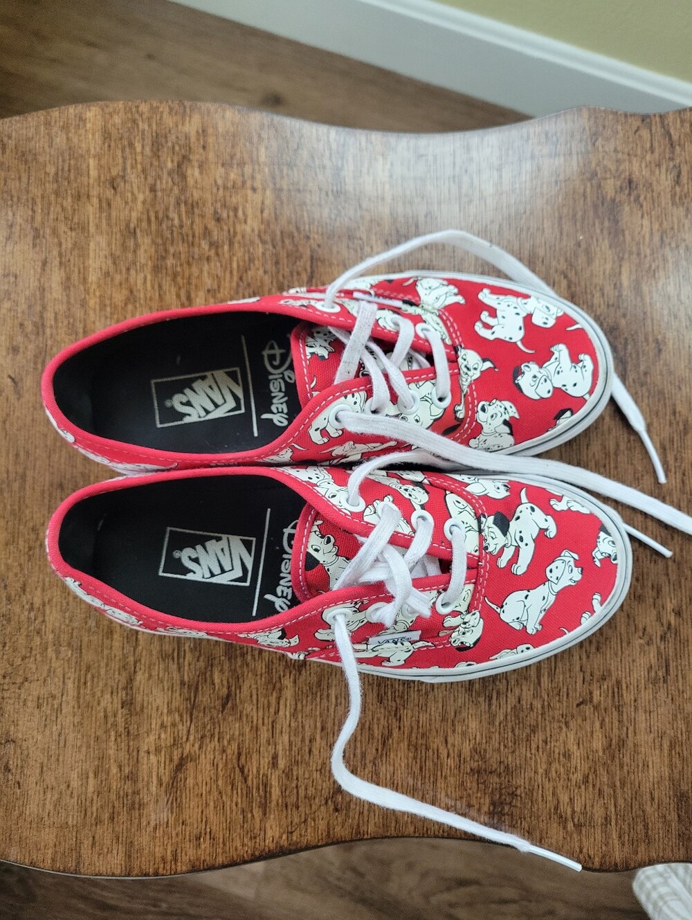 Vans Disney 101 Dalmatians Print Canvas Sneakers - Picture 10 of 11